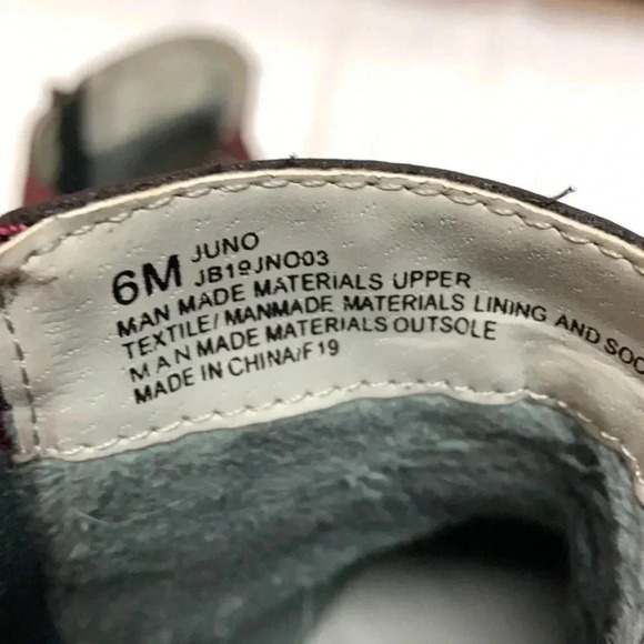 JBU Jambu “Juno” Maroon Suede Leather Zip Ankle Boots Womens 6M - Picture 4 of 7